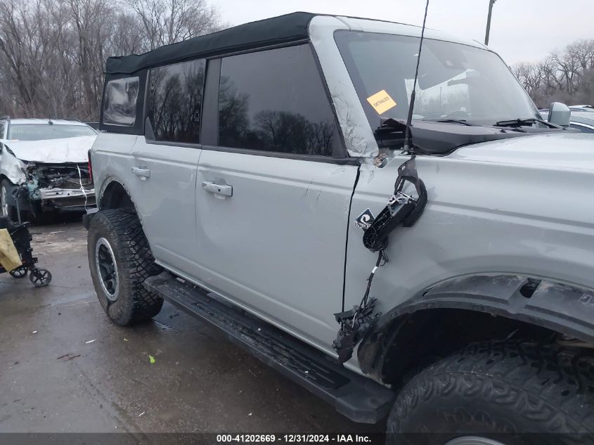 2023 Ford Bronco Outer Banks VIN: 1FMEE5DP3PLB33884 Lot: 41202669