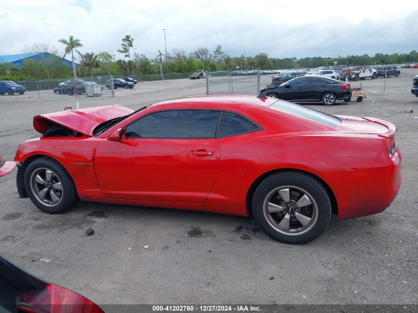 2013 Chevrolet Camaro 2Ls VIN: 2G1FA1E32D9247668 Lot: 41202760