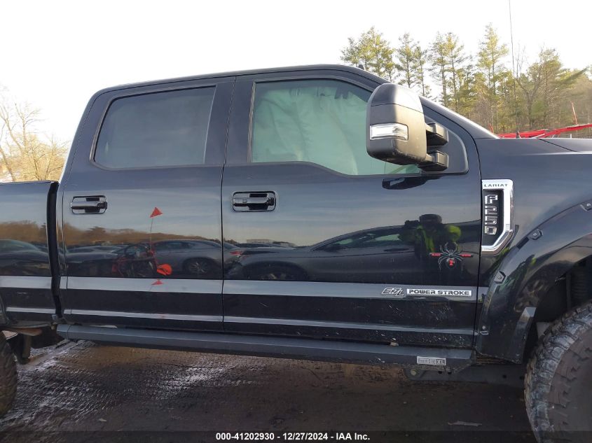 2019 Ford F-250 Lariat VIN: 1FT7W2BT8KEF97436 Lot: 41202930