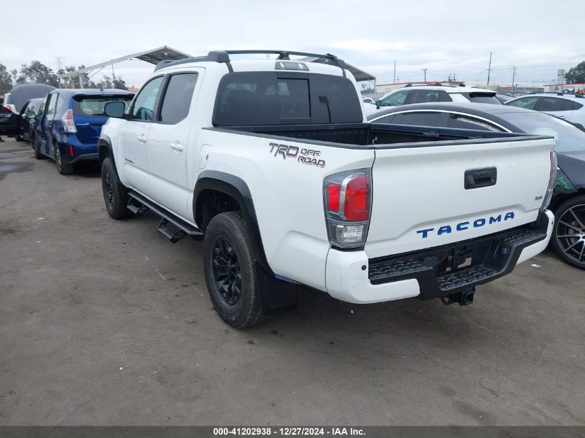 VIN 3TMAZ5CN4MM155605 2021 Toyota Tacoma, Trd Off-Road no.3