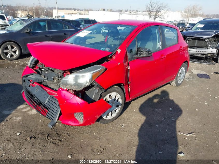 VIN VNKKTUD33FA039946 2015 Toyota Yaris, L no.2