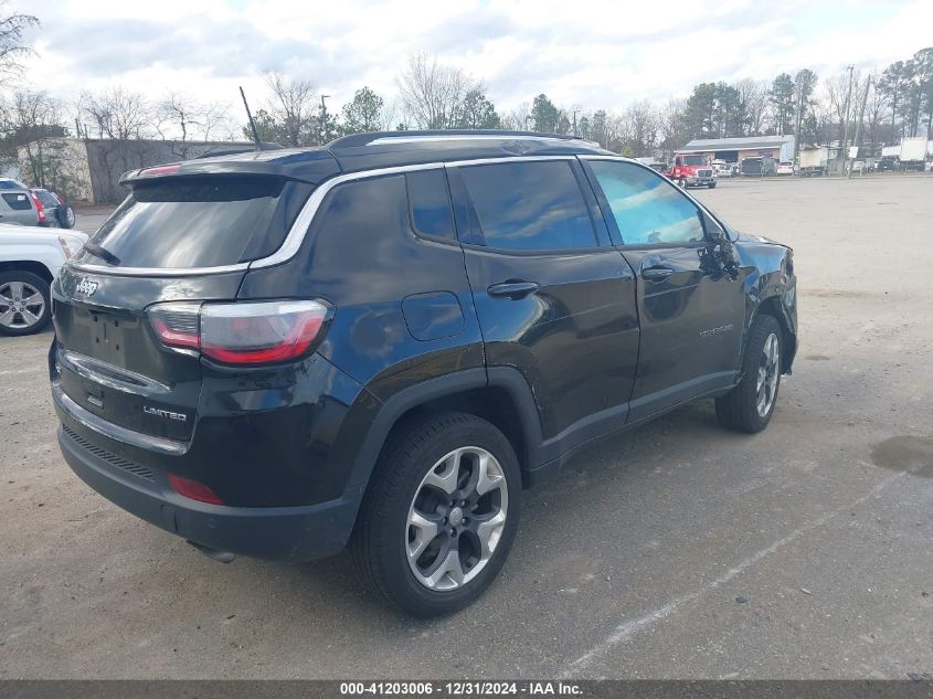 VIN 3C4NJDCB8JT332828 2018 Jeep Compass, Limited 4X4 no.4