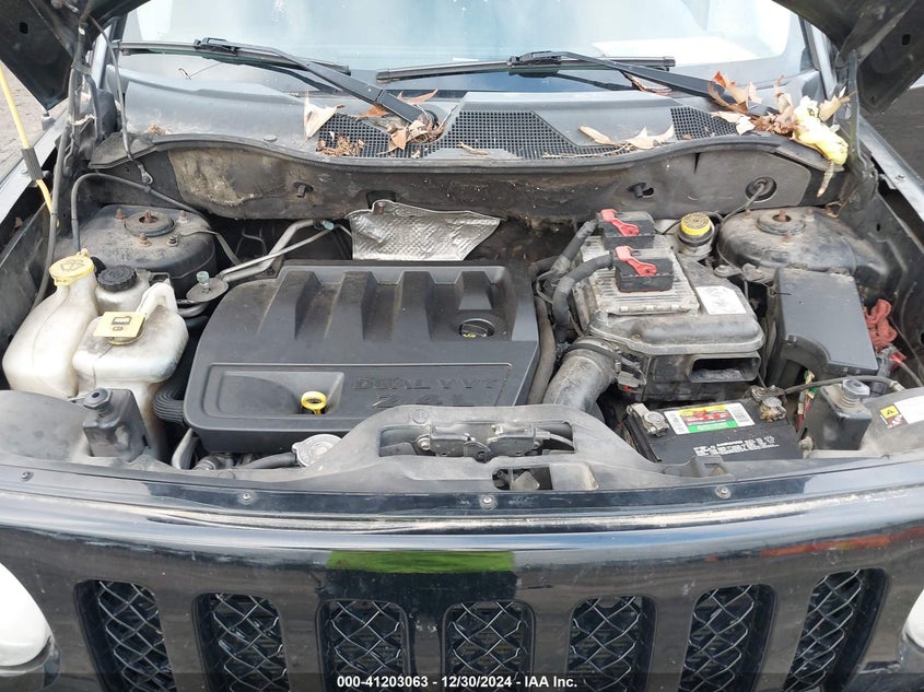 2013 JEEP PATRIOT VIN: 1C4NJRBB3DD207373