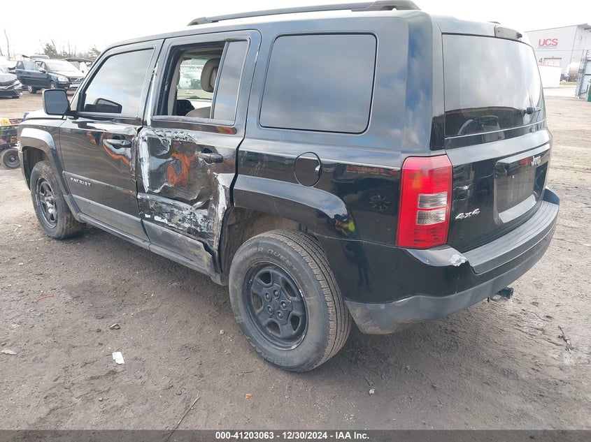 2013 JEEP PATRIOT VIN: 1C4NJRBB3DD207373