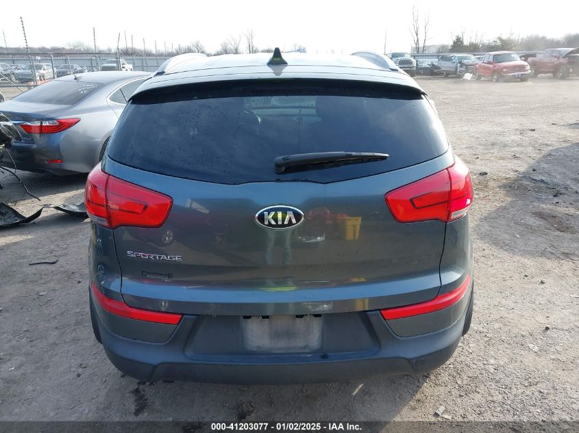 2015 Kia Sportage Lx VIN: KNDPBCAC7F7756704 Lot: 41203077