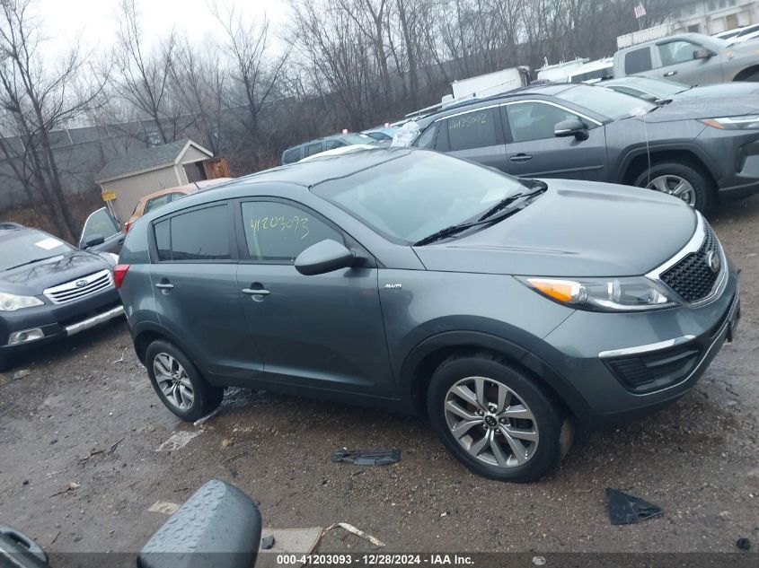 2015 Kia Sportage Lx VIN: KNDPBCAC0F7719686 Lot: 41203093