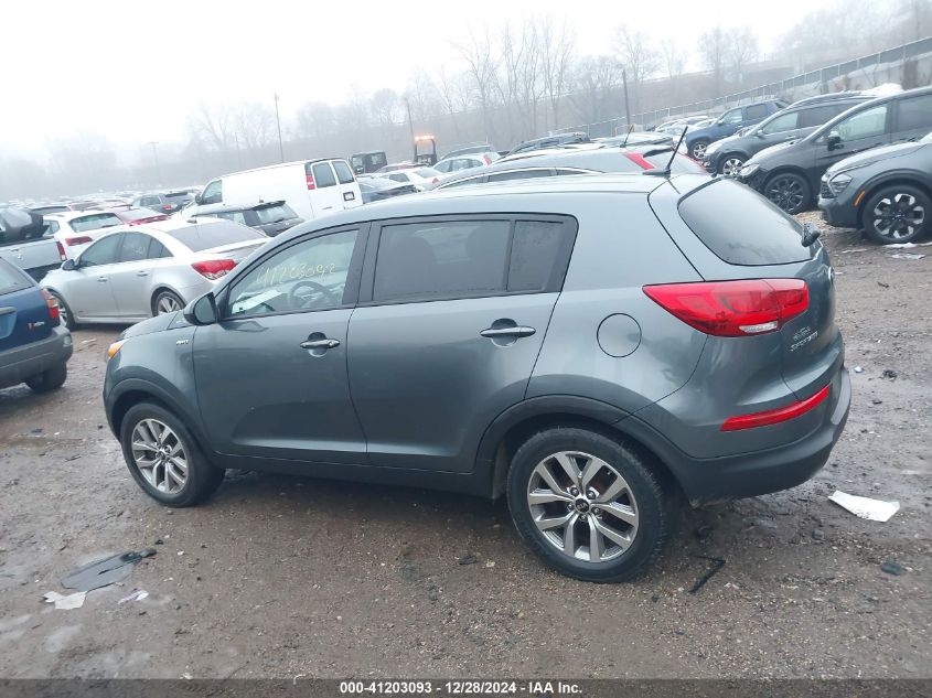 2015 Kia Sportage Lx VIN: KNDPBCAC0F7719686 Lot: 41203093