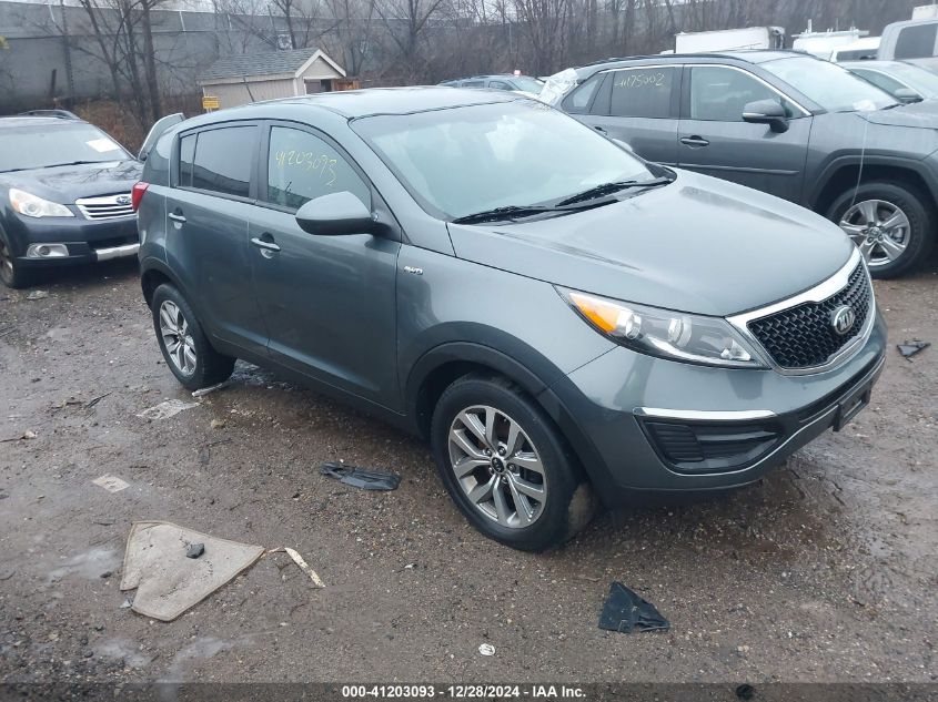 VIN KNDPBCAC0F7719686 2015 KIA SPORTAGE no.1