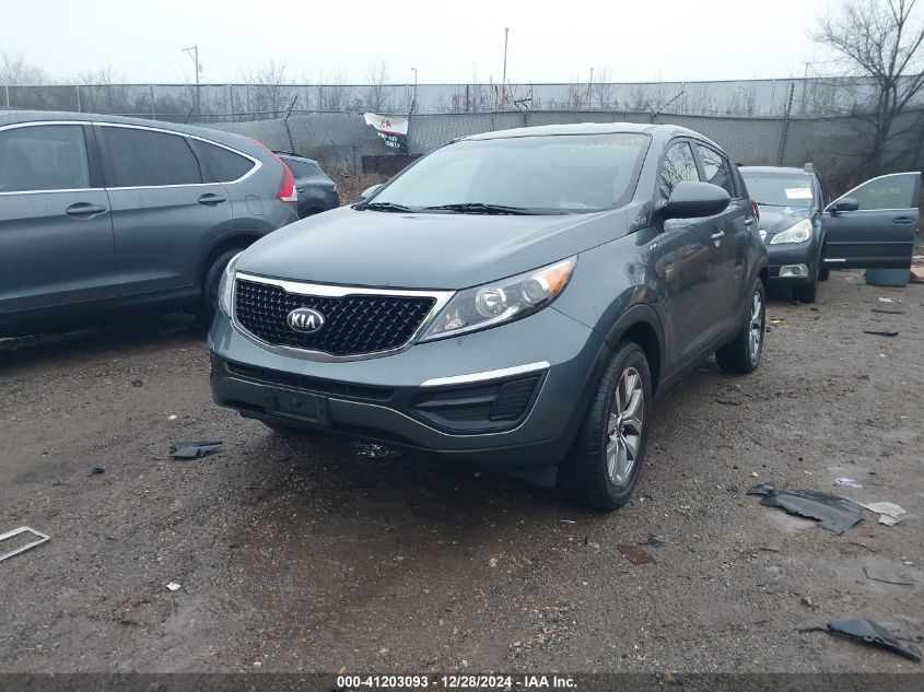 2015 Kia Sportage Lx VIN: KNDPBCAC0F7719686 Lot: 41203093