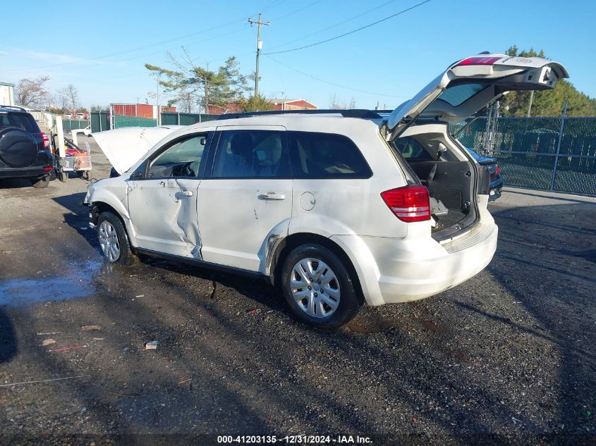 VIN 3C4PDCAB3GT158026 2016 Dodge Journey, SE no.3