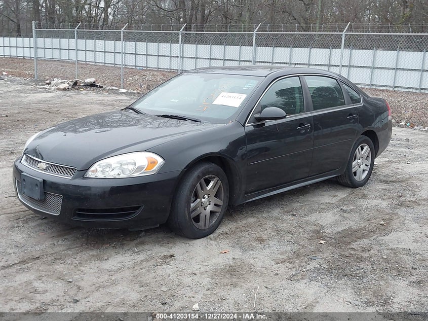 2016 CHEVROLET IMPALA LIMITED LT - 2G1WB5E39G1101792