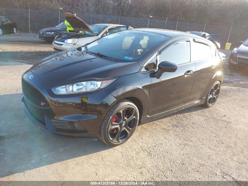 VIN 3FADP4GX1JM132177 2018 Ford Fiesta, ST no.2