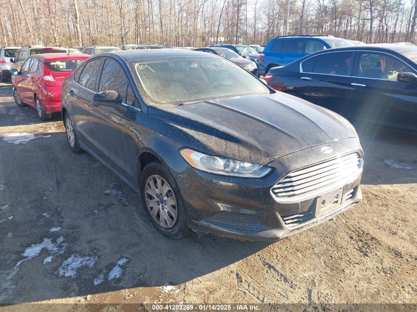 VIN 1FA6P0G79E5359470 2014 Ford Fusion, S no.1