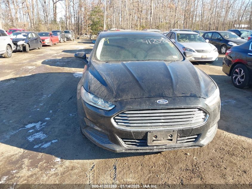 VIN 1FA6P0G79E5359470 2014 Ford Fusion, S no.6