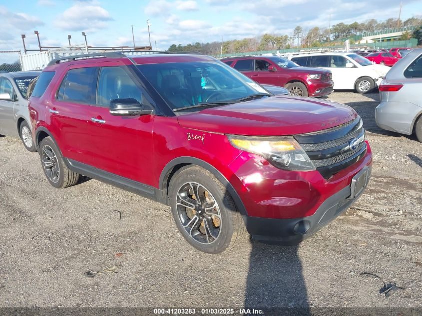 VIN 1FM5K8GT9EGB14250 2014 Ford Explorer, Sport no.1