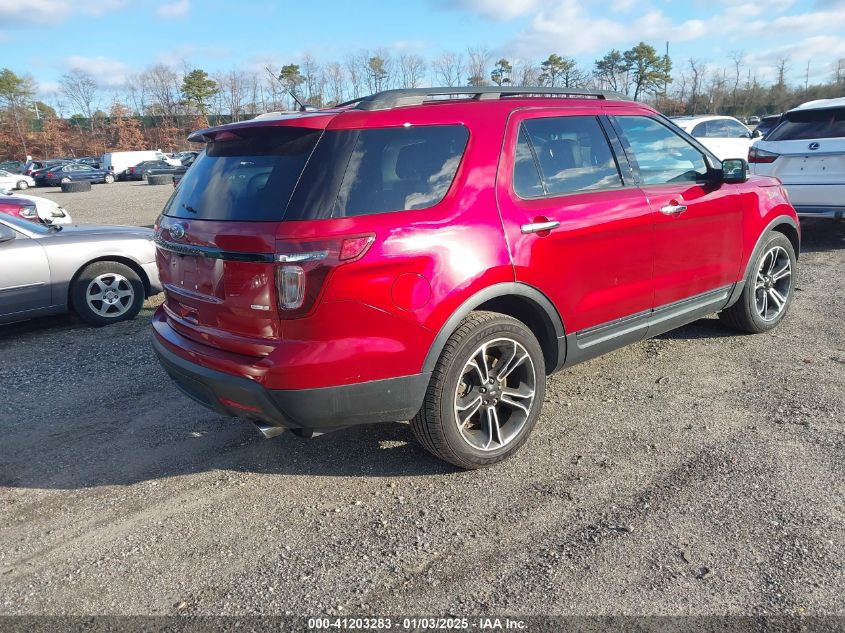 VIN 1FM5K8GT9EGB14250 2014 Ford Explorer, Sport no.4