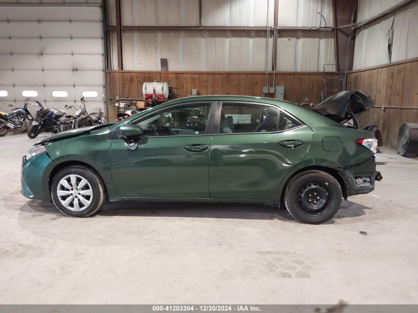 2016 Toyota Corolla Le VIN: 5YFBURHE8GP475445 Lot: 41203304