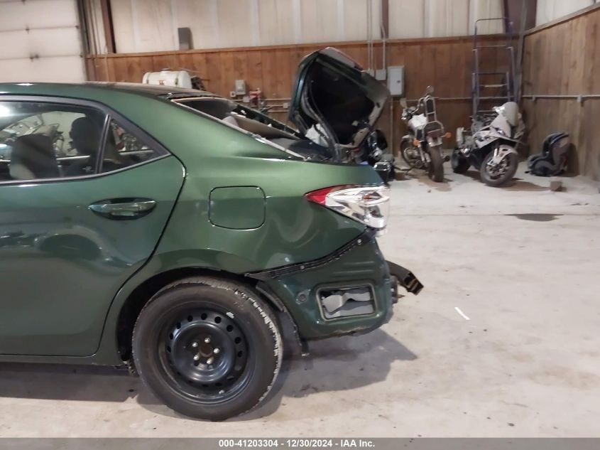 2016 Toyota Corolla Le VIN: 5YFBURHE8GP475445 Lot: 41203304