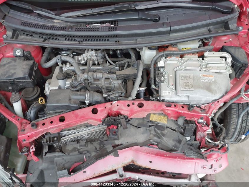 2015 TOYOTA PRIUS C VIN: JTDKDTB33F1581101