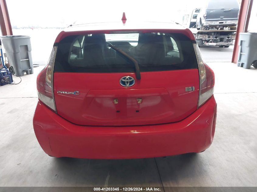 VIN JTDKDTB33F1581101 2015 TOYOTA PRIUS C no.16