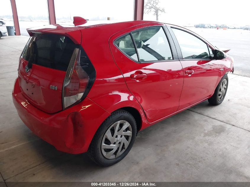 VIN JTDKDTB33F1581101 2015 TOYOTA PRIUS C no.4