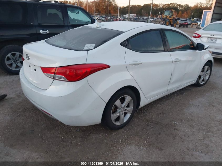 VIN 5NPDH4AE0DH263786 2013 Hyundai Elantra, Gls no.4