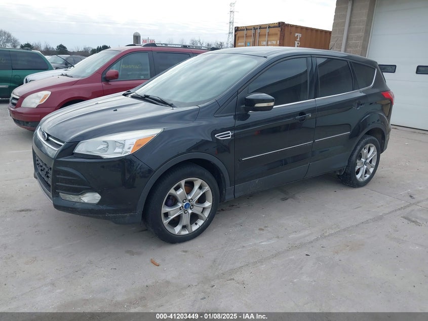 Vin: 1fmcu0hx1duc09924, lot: 41693755, ford escape sel 20132