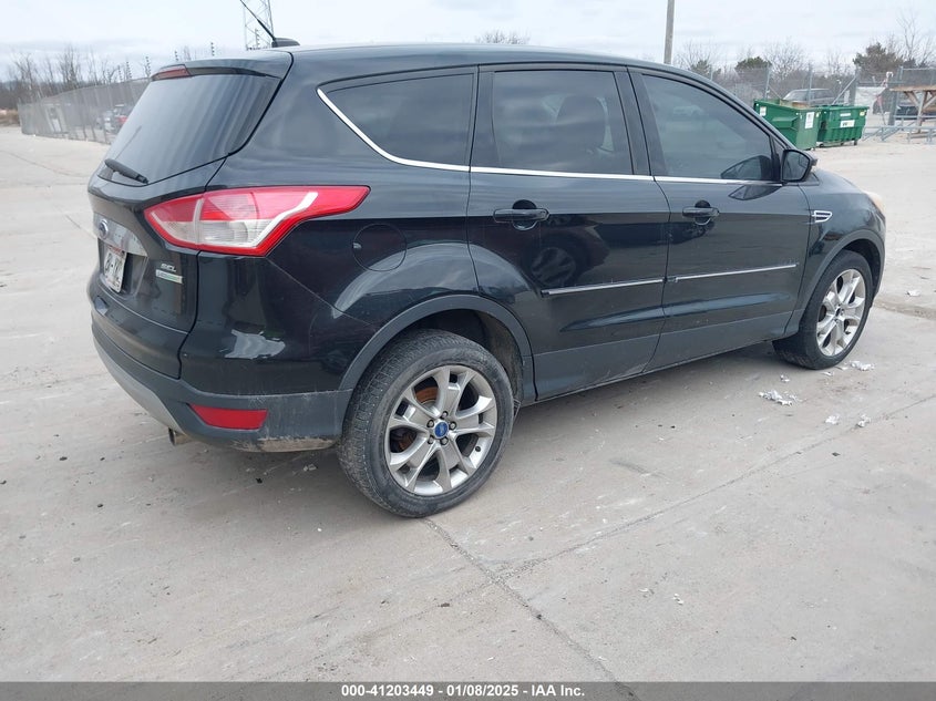 Vin: 1fmcu0hx1duc09924, lot: 41693755, ford escape sel 20134