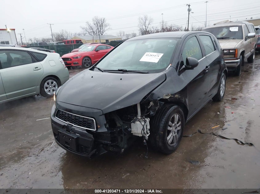 2014 CHEVROLET SONIC VIN: 1G1JC6SGXE4232882