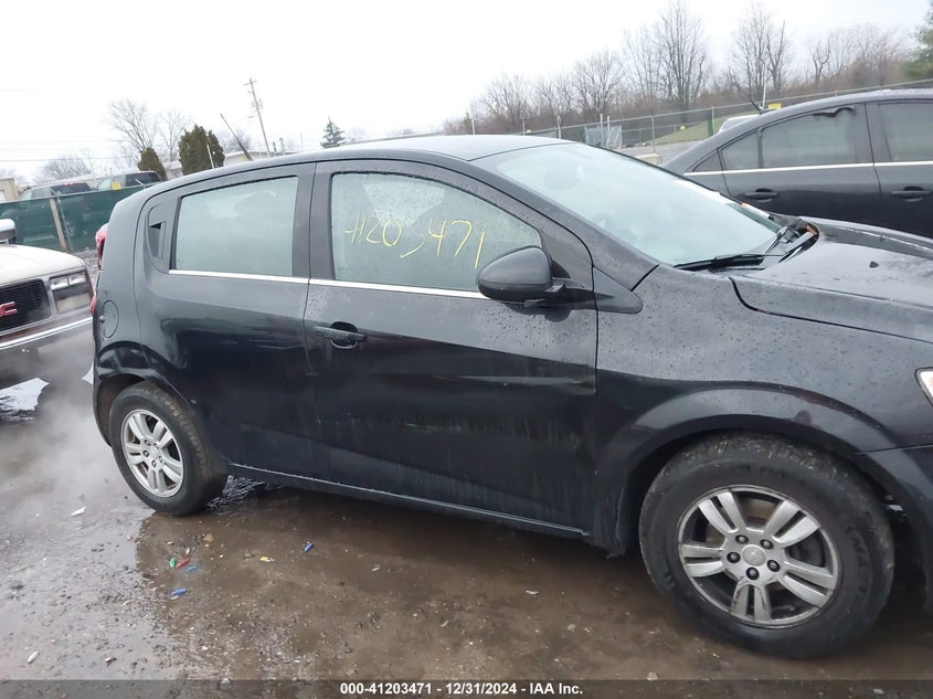 2014 CHEVROLET SONIC VIN: 1G1JC6SGXE4232882