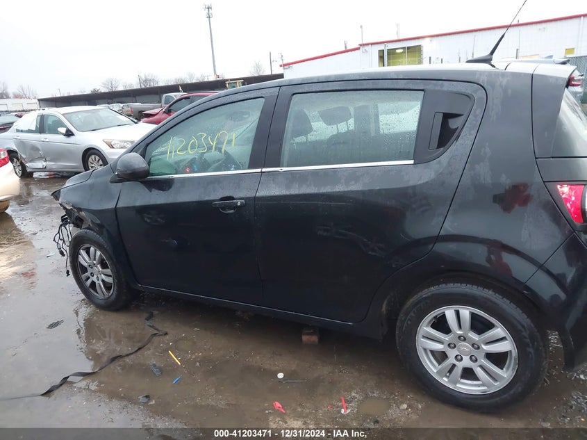 2014 CHEVROLET SONIC VIN: 1G1JC6SGXE4232882