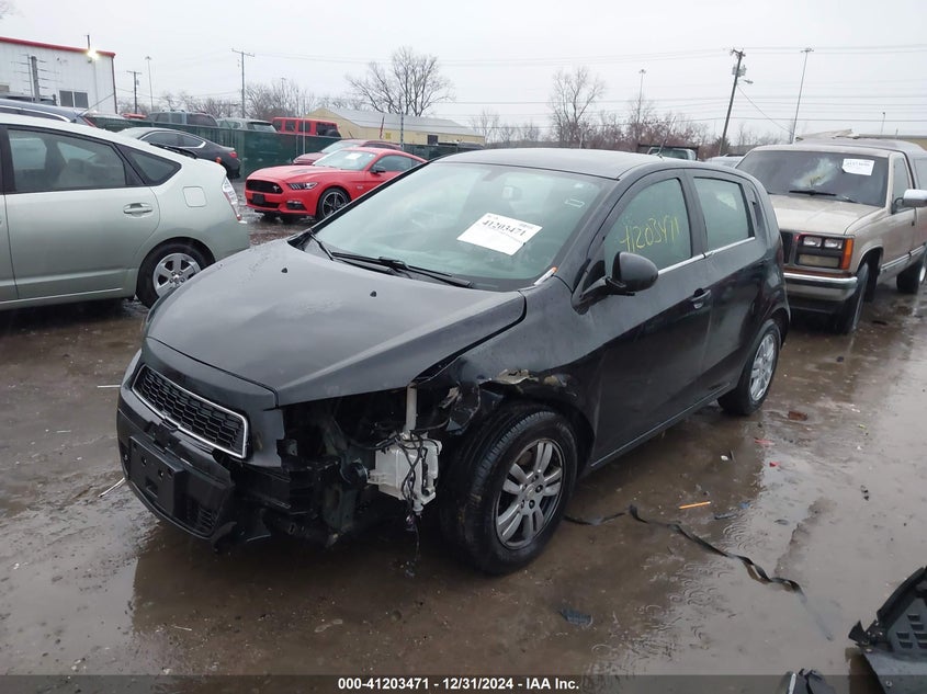 2014 CHEVROLET SONIC VIN: 1G1JC6SGXE4232882