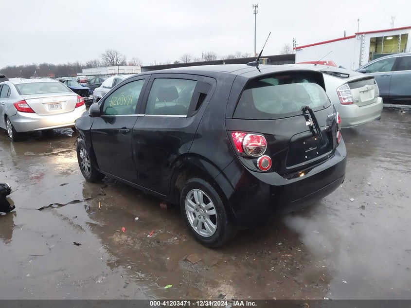 2014 CHEVROLET SONIC VIN: 1G1JC6SGXE4232882