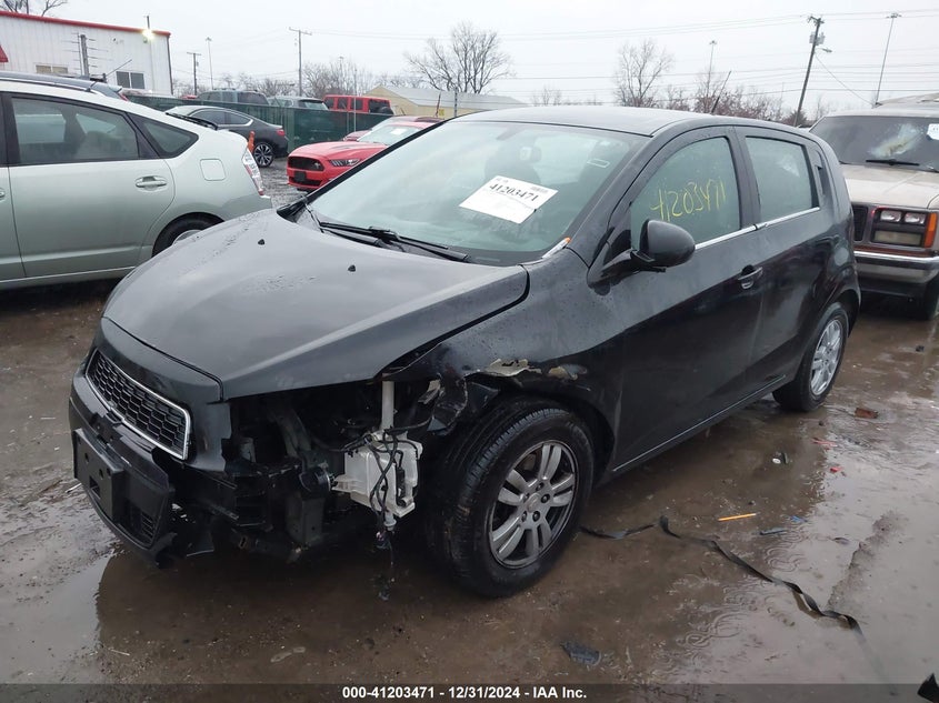 2014 CHEVROLET SONIC VIN: 1G1JC6SGXE4232882
