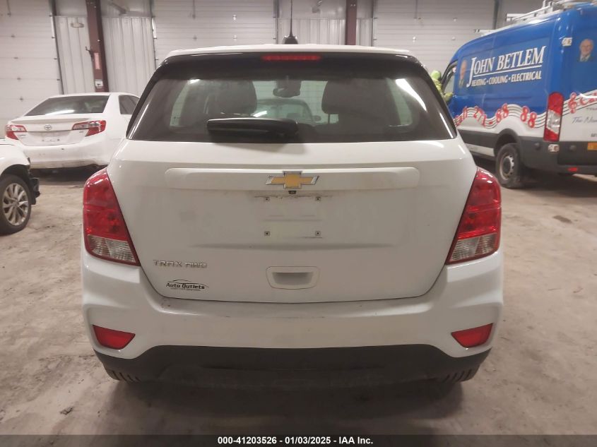 VIN KL7CJNSB5JB598773 2018 Chevrolet Trax, LS no.16