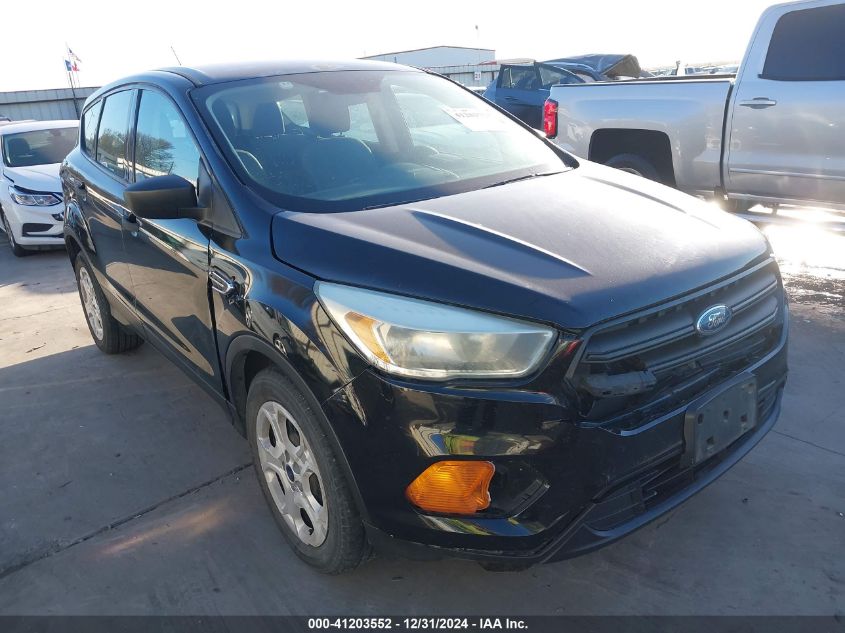 VIN 1FMCU0F78HUA93355 2017 Ford Escape, S no.1