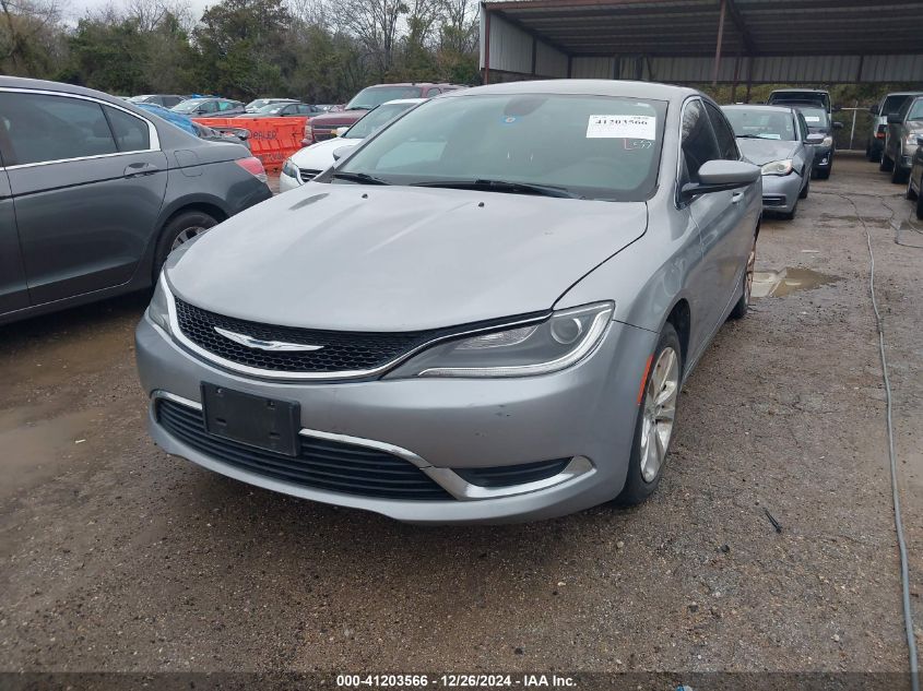 VIN 1C3CCCAB5GN132260 2016 CHRYSLER 200 no.2