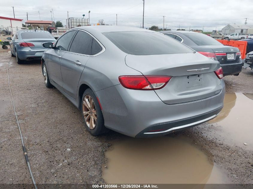 VIN 1C3CCCAB5GN132260 2016 CHRYSLER 200 no.3