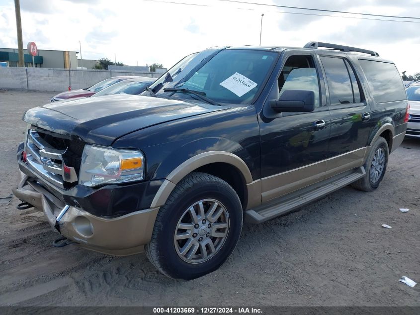 VIN 1FMJK1J50EEF18873 2014 FORD EXPEDITION EL no.2