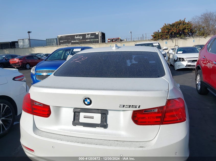 2014 BMW 335I VIN: WBA3A9G52ENS65560