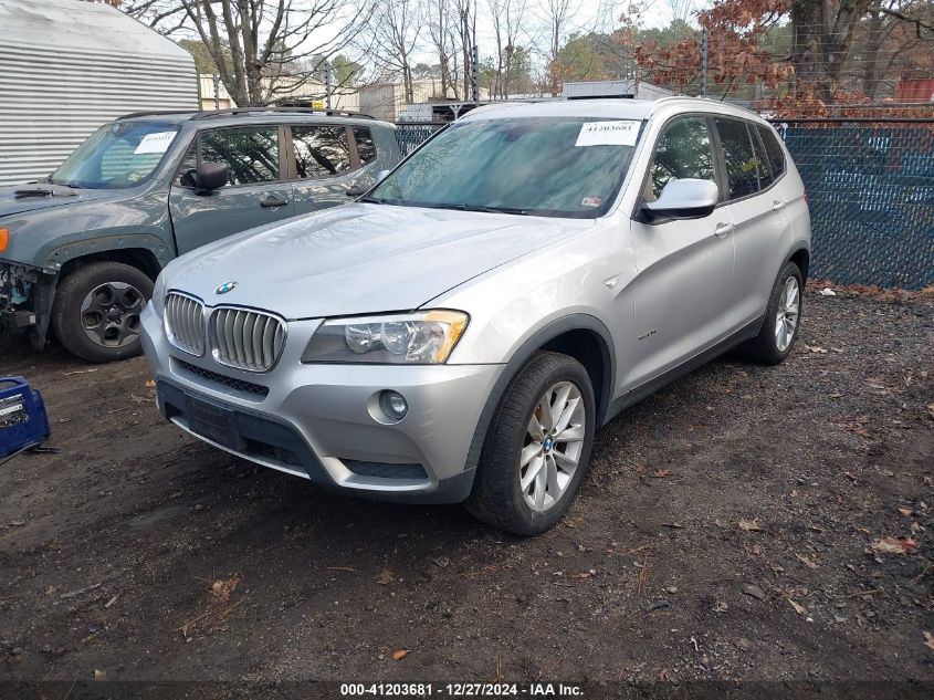 VIN 5UXWX9C52D0D02995 2013 BMW X3 no.2