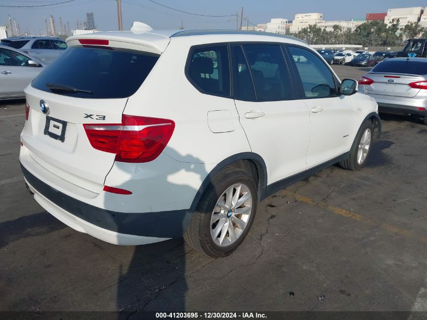 VIN 5UXWX9C54D0D01976 2013 BMW X3 no.4