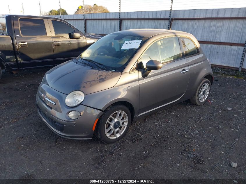 VIN 3C3CFFAR2DT747351 2013 FIAT 500 no.2