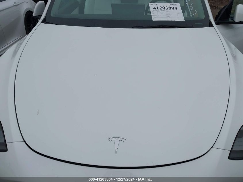 VIN 7SAYGDEF7NF367203 2022 TESLA MODEL Y no.10