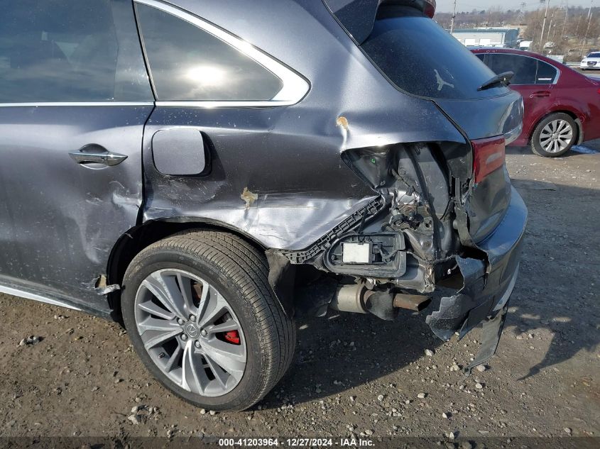 2017 Acura Mdx Technology Package VIN: 5J8YD4H55HL001655 Lot: 41203964