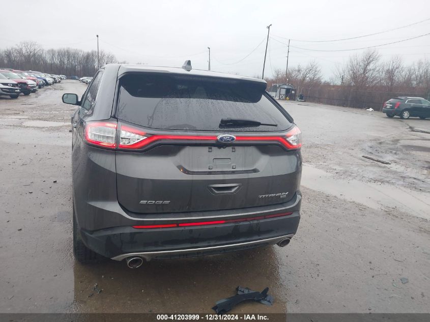 VIN 2FMPK4K86JBC13744 2018 Ford Edge, Titanium no.17