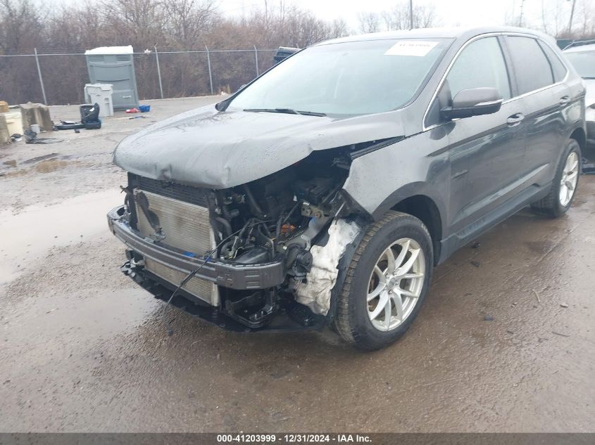 VIN 2FMPK4K86JBC13744 2018 Ford Edge, Titanium no.6