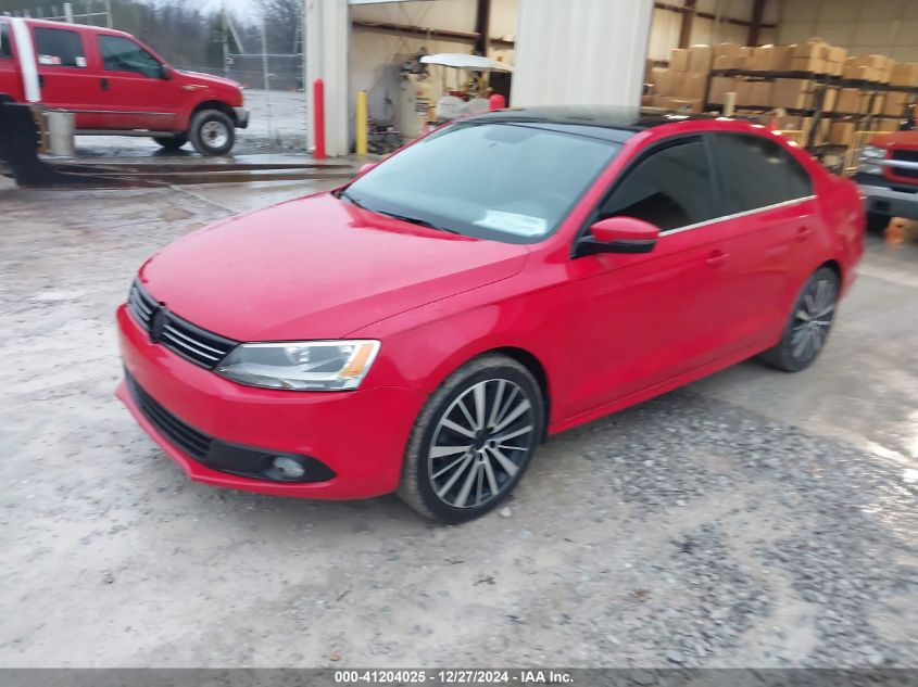 VIN 3VWLL7AJ3EM394597 2014 Volkswagen Jetta, 2.0L Tdi no.2