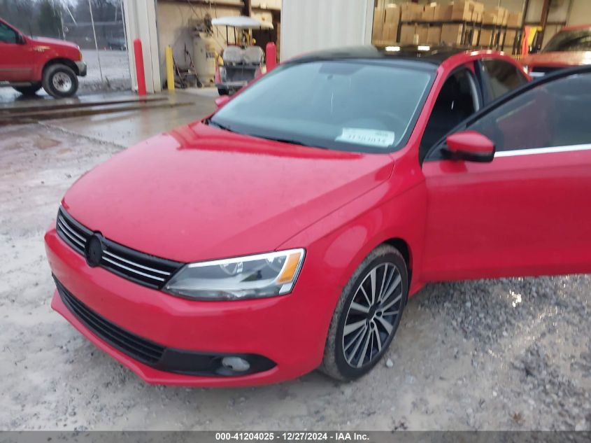 VIN 3VWLL7AJ3EM394597 2014 Volkswagen Jetta, 2.0L Tdi no.6