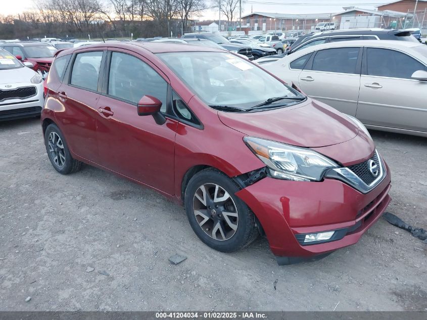 VIN 3N1CE2CP9HL371940 2017 Nissan Versa, Note SR no.1